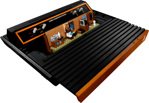 Take a trip back to the 1980s with this LEGO® Atari® 2600 (10306) building set for adults. Enjoy a rewarding project creating all the details of this replica console, game cartridges and joystick. Gaming fans will love the 3 mini builds depicting themes from 3 popular Atari® games. There’s even a hidden 1980s scene to build for total nostalgia overload. Do not disturb: Game in progress Rediscover 3 of the most popular Atari® games: Asteroids™, Adventure and Centipede™. There’s a cartridge for each, plus 3 scenes to build capturing the story of each game. The games slot into the vintage-style console and can be stored in the cartridge holder. Check out the artwork, inspired by the original Atari® designs plus a touch of LEGO spirit. Just 5 more minutes? Can’t tear yourself away from your favorite game? No problem. There’s no rush with LEGO sets for adults. So relax and enjoy the process. This collectible building set makes an immersive project for you or a top gift idea for gamers. Build a 1980s gaming icon – Enjoy a mindful project crafting all the details of this Atari® 2600 (10306) buildable console model, complete with joystick, game cartridges and mini build story scenes Revel in the retro details – This replica version of the Atari® 2600 console is packed with authentic details that you’ll remember from the original with a few LEGO® twists added 3 retro game cartridges – Assemble the 3 classic game cartridges: Asteroids™, Adventure and Centipede™. They slot into the console just like they did on the original Build and reveal the 1980s scene – The hidden vignette shows a kid playing Asteroids™ in a 1980s room. Spot the details like the classic TV, boom box, posters, retro phone and roller skates Create 3 game display pieces – Build 3 scenes inspired by the Asteroids™, Adventure and Centipede™ games, including a spaceship shooting at asteroids, a castle and a centipede with mushroom builds Find the Easter egg – Did you know that the Adventure game is credited as being one of the first video games to contain an Easter egg? Look out for the LEGO® designer’s tribute to this fun fact Dimensions – Main console model measures over 3 in. (8 cm) high, 13 in. (33 cm) wide and 8.5 in. (22 cm) deep A project for adults – This LEGO® set is part of a range of building sets designed for adult building fans who love collectible models and appreciate impressive design details Quality materials – LEGO® building bricks are manufactured from high-quality materials. They’re consistent, compatible and connect and pull apart every time: it’s been that way since 1958 Safety ensured – With LEGO® pieces, safety and quality come first. That’s why they’re rigorously tested, so you can be sure that this model is robust