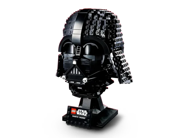 Pay homage to the Dark Lord of the Sith with this collectible LEGO® Star Wars™ Darth Vader Helmet (75304). Immerse yourself in the complex building process and relive classic Star Wars saga scenes as you recreate the iconic shape and sinister details of the helmet in LEGO style. Designed for display The Darth Vader Helmet is a compact size and has a display stand with a nameplate to complete a striking centerpiece that will enhance the decor of your home or workplace. And check out the other new-for-May-2021 LEGO Star Wars build-to-display helmet: Scout Trooper Helmet (75305). Special gift idea Part of a collection of LEGO Star Wars building kits for adults, this premium-quality set makes a wonderful memorabilia gift for yourself, any Star Wars fan, experienced LEGO builders or someone who enjoys a fun, creative challenge. Escape the stresses of everyday life for a while and enjoy some quality time recreating every menacing detail of Darth Vader’s Helmet with this collectible LEGO® Star Wars™ building kit (75304). The iconic design of Darth Vader’s Helmet is recreated in LEGO® bricks to spark memories of classic Star Wars™ saga scenes, and the display stand with nameplate completes an impressive centerpiece. This set is part of a series of collectible LEGO® Star Wars™ build-to-display helmet models – look out for the new-for-May-2021 Scout Trooper Helmet (75305). This 834-piece set offers a complex, rewarding building experience and makes a top birthday, holiday or surprise gift for any Star Wars™ enthusiast, experienced LEGO® builder or hobbyist. Measuring over 8 in. (20 cm) high, 5.5 in. (15 cm) wide and 5.5 in. (14cm) deep, this buildable Darth Vader Helmet model doesn’t need much space for display but makes a big visual impact. Buying this set for a huge Star Wars™ fan who is a LEGO® newcomer? No problem. It comes with easy-to-follow instructions so they can take on this complex build with the confidence of a Jedi Knight. This LEGO® Star Wars™ set for adults is part of a collection of premium-quality and fun building kits designed for you, the discerning hobbyist, who enjoys hands-on creative projects. Since 1958, LEGO® components have met rigorous industry standards to ensure consistent, secure connections and robust builds. LEGO® bricks and pieces are tested to the max to make sure they meet some of the most stringent safety standards on planet Earth – and in galaxies far, far away!