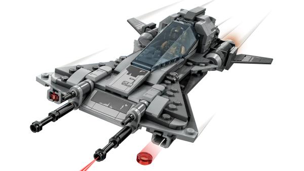 Invite kids to discover a whole new galaxy of adventures with a LEGO® brick-built toy model of the Pirate Snub Fighter (75346) that debuted in Star Wars: The Mandalorian Season 3. The buildable starfighter features an opening minifigure cockpit, 2 stud shooters and a compartment containing a thermal detonator element. There are also 2 new-for-May-2023 LEGO minifigures – a Snub Fighter Pilot with a blaster pistol and Vane with a sword – to add to the action-play possibilities. This set make a unique gift for Star Wars: The Mandalorian fans aged 8 and up. A new way to build Children can enjoy an easy and intuitive building adventure with the LEGO Builder app. Here they can zoom in and rotate models in 3D, save sets and track their progress. Cool building toys The LEGO Group has been recreating iconic starships, vehicles, locations and characters from the Star Wars™ universe since 1999, and there is a huge variety of construction sets to delight fans of all ages. Starfighter set (75346) for action play – Kids can play out their own galactic adventures with this LEGO® brick recreation of the Pirate Snub Fighter from Star Wars: The Mandalorian Season 3 2 LEGO® Star Wars™ minifigures with weapons – The Snub Fighter Pilot has a blaster pistol and Vane has a sword Built for action play – The Pirate Snub Fighter has an opening minifigure cockpit, 2 stud shooters and a compartment containing a thermal detonator element Gift idea for ages 8 and up – Give this 285-piece building toy as a holiday gift, birthday present or special treat to Star Wars: The Mandalorian fans Build, play and display – This brick-built snub fighter model measures over 2 in. (5 cm) high, 9.5 in. (24 cm) long and 6 in. (16 cm) wide A helping hand – Discover intuitive instructions in the LEGO® Builder app where builders can zoom in and rotate models in 3D, track their progress and save sets as they develop new skills Collectible building toys for all ages – LEGO® Star Wars™ sets enable kids and adult Star Wars fans to recreate iconic scenes, create their own action-adventures or simply display the buildable models Premium quality – LEGO® bricks meet demanding industry standards, ensuring consistent, simple and secure connections Safety is a priority – LEGO® components are dropped, heated, crushed, twisted and carefully analyzed to make sure that they comply with strict global safety standards