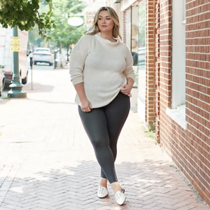 Explore our stylish and comfortable plus-size leggings designed for a perfect fit and all-day comfort. Discover a range of trendy styles and colors to complement your wardrobe. Embrace confidence and fashion with our plus-size leggings! #PlusSizeFashion #LeggingsLove