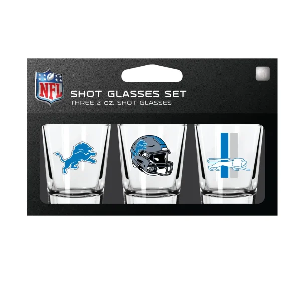 That is a fantastic gift for any sports enthusiast! With three shot glasses featuring different team logos, it offers variety and allows fans to showcase their team spirit during game nights or gatherings with friends. And the fact that they're dishwasher safe makes cleanup a breeze. Plus, being officially licensed adds that extra touch of authenticity. It's definitely a winning choice for any loyal sports fan!