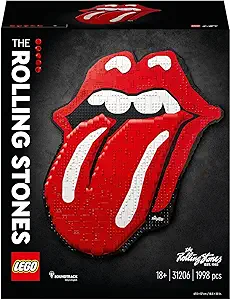 Pay tribute to the talent of the Rolling Stones and celebrate their 60th birthday by creating a LEGO piece of wall art featuring the band logo, to hang on your wall This adult art craft set includes 9 building plates, Rolling Stones signed tile, brick frame, tile separator tool and 2 hanging elements As soon as you start assembling your creation, scan the QR code and listen to the soundtrack, which immerses you in new details when making this wall art project Create your first piece of art on the famous band logo, display your decoration in your office or home, it contains a hidden surprise that you need to discover This exciting project makes a great gift for a Rock n Roll fan or for music or art enthusiasts