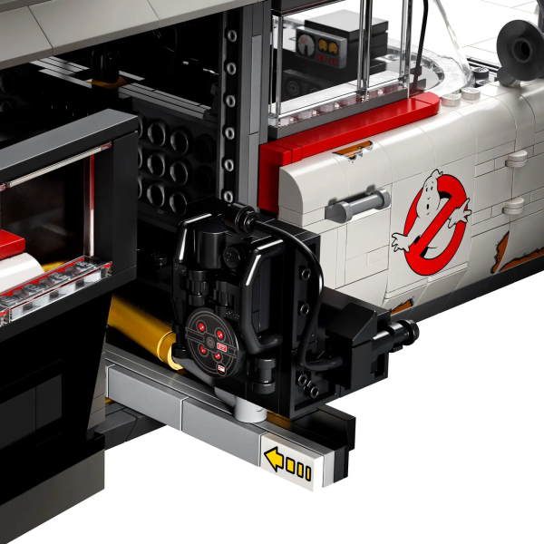 If you’re a Ghostbusters™ fan, we’ve got just the thing for you – the LEGO® Ghostbusters ECTO-1! Bust the stress out of everyday life and indulge in some quality me time as you build a LEGO version of the converted 1959 Cadillac Miller-Meteor ambulance from the Ghostbusters movies. Spookily good details Based on the Ghostbusters: Afterlife movie version, this ECTO-1 model features working steering, a trapdoor, ghost trap, an extending rear gunner seat, proton pack and cool details from the original car such as the iconic Ghostbusters logo. A building project for you You don’t need a collection of LEGO sets to enjoy this buildable model car kit. You just need some table space and maybe some Ghostbusters tunes playing in the background. This LEGO car set is part of a collection of inspiring LEGO building kits for adults who love great design. It also makes a great Ghostbusters gift for yourself or the model car builder in your life who’s looking for their next project. This is the ultimate ECTO-1 building kit for fans of LEGO® bricks and Ghostbusters™ looking to build their next model car or simply relax with an immersive hands-on hobby project. This is no Ghostbusters™ toy. It’s a car kit for adults with working steering, trapdoor with ghost trap, an extending gunner seat, plus a moving ghost sniffer and other paranormal detection equipment. Are you all about the details? With pieces like a curved windshield, modular steering wheel and brick with Ghostbusters™ deco, this authentically detailed set will look great in your home or office. Ideal for Ghostbusters™ fans and LEGO® lovers alike, this ECTO-1 model car gives hours of enjoyment and a building experience that will appeal to adults. It makes a great gift for anyone who’d love a model car to build. Measuring over 8” (22.5cm) high, 18” (47cm) long and 6” (16.5cm) wide, ECTO-1 is packed with authentic details that you’ll be proud to display. You don’t need batteries to enjoy this buildable model – it’s powered by pure ectoplasm (only joking). As well as a step-by-step guide to building the model, the coffee table-style instructions include design details and the story of ECTO-1 (English language only. Download other languages at LEGO.com/ecto-1-book). Part of a series of inspiring LEGO® building sets designed for LEGO building fans, and hobbyists who love beautiful design and elegant architecture. LEGO® building bricks meet the highest industry standards, which ensures they are consistent, compatible and connect and pull apart easily every time – it’s been that way since 1958. LEGO® bricks and pieces are rigorously tested to ensure that every building set meets the highest safety and quality standards, so you can be sure that this souvenir model is as robust as it is beautiful.