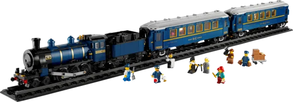 Hark back to the golden age of train travel as you build this stunning LEGO® Ideas display model (21344) of the Orient Express. An ideal gift for lovers of trains, travel and history, it features brick-built versions of the locomotive, tender, dining-car and sleeping-car, plus train tracks. Removable roofs allow easy viewing of the many authentic interior details of the dining-car and sleeping-car, including the inlaid panels and a mirror effect above the bed in the sleeping-car’s first-class room. All aboard! There are also 8 LEGO minifigures, including a railway station manager, duchess and a film director (based on the fan designer who created this set!). Find instructions in the box and on the LEGO Builder app to guide you through every step of the immersive creative experience. Building sets for adults Welcome to your zone. LEGO Sets for Adults is a carefully curated collection of top-quality models. Whatever your passion, there is a building project waiting for you. LEGO® Ideas The Orient Express Train (21344) – Embark on a creative journey to capture the vintage glamour and rich history of the Orient Express steam train in a detailed, buildable display model Includes 8 LEGO® minifigures – A duchess, conductor, train driver, waiter, railway station manager, scientist, writer and film director, plus assorted accessories and a buildable baggage cart Your carriage awaits – The tender, dining-car (voiture-restaurant) and sleeping-car (voiture-lits), each with removable roofs to view the interiors, and the locomotive, plus train tracks Authentic details – Inlaid panels and a mirror effect above the bed in the sleeping-car’s first-class room, an OE backgammon board, exterior decoration displaying the Paris–Istanbul route, and more Gift idea for adults – Treat yourself or give this 2,540-piece Orient Express steam train building set as a birthday present or holiday gift to train enthusiasts or lovers of travel and history Build and display – This collectible train model measures over 4.5 in. (12 cm) high, 46 in. (116 cm) long and 3 in. (8 cm) wide Rich history – Includes an illustrated booklet featuring the story of the Orient Express and interviews with the set’s fan designer and LEGO® designers, plus step-by-step building instructions The LEGO® fans’ choice – This collectible building set for adults is one of a diverse range of LEGO Ideas sets, each created by a fan designer, voted for by LEGO fans and produced by the LEGO Group Premium quality – LEGO® bricks satisfy rigorous industry quality standards to ensure that they connect simply and securely Safety assurance – LEGO® components are dropped, heated, crushed, twisted and carefully analyzed to make sure that they comply with strict global safety standards