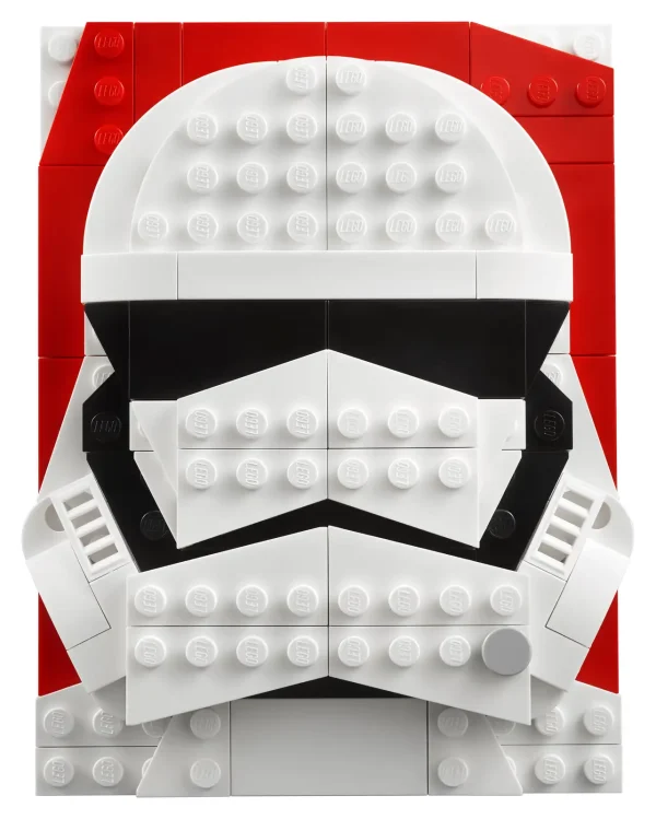 Show off the strength of the First Order with this LEGO® Brick Sketches™ First Order Stormtrooper (40391) construction set. This collectible, brick-built illustration of an iconic Star Wars character is created on a 12x16 baseplate and can be displayed standing up or hung by its built-in hook on a wall. An awesome birthday or holiday gift for kids and Star Wars fans, it makes a great addition to any builder's collection of LEGO Brick Sketches character portraits. Young builders and any Star Wars™ fan will love creating and displaying a LEGO® brick-built portrait of a Stars Wars First Order Stormtrooper, with this LEGO Brick Sketches™ construction set. A super gift idea for ages 8 and up, this 151-piece construction kit is part of the LEGO® Brick Sketches™ theme, which features collectible, buildable, 3-D illustrations of iconic characters on 12x16 baseplates. The LEGO® Brick Sketches™ First Order Stormtrooper measures over 5” (13cm) high, 3” (9cm) wide and 1” (3cm) deep. It will grab people’s attention whether hung by the built-in hook on a wall or displayed freestanding.