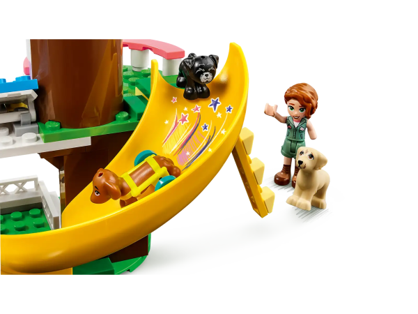 Little dog lovers aged 7 and up will have lots of fun creating their own pup-inspired tales with this LEGO® Friends Dog Rescue Center (41727) toy. The set includes everything kids need to care for the pooches who are waiting to be adopted. Animal lover Autumn knows her friend Zac adores dogs too, so she’s kindly invited him along. Kids will love helping the characters wash, groom and feed the dogs. There are also lots of areas for play, including an exercise area and a slide. The modular style lets kids rearrange the kennels and reception building to customize their own rescue center. Boost the fun Kids can enjoy an easy and intuitive building adventure with the LEGO Builder app. Here they can zoom in and rotate models in 3D, save sets and track their progress. Welcome to the next generation of Heartlake City Kids can make friends, discover exciting locations and act out real-life adventures in the LEGO Friends universe. Pet rescue toy for kids aged 7+ – Encourage kids to care for animals as they build and play with this fun LEGO® Friends Dog Rescue Center (41727) 3 mini-dolls, 3 dogs and accessories – The set comes with LEGO® Friends characters Autumn, Zac and Dr. Gabriela Silva, plus dog characters Pickle, Dash and Grace, and lots of pet accessories Customize the build – Kids can build their own dog rescue center by rearranging the different areas, which include a reception area, treatment room, grooming station, obstacle course and kennels Pet-care accessories – Kids will love using the accessories to create their own rescue center stories. The set comes with toys, scales, medicine, food, water, a magnifying glass, bed, brush and more A treat for little pet lovers – This LEGO® Friends toy set makes a fun birthday, holiday or any-other-day gift for kids aged 7 and up who would love to build their own animal rescue shelter Sized for young builders – The Dog Rescue Center measures over 7 in. (18 cm) high, 10.5 in. (26 cm) wide and 8 in. (20 cm) deep A helping hand – Discover intuitive building instructions in the LEGO® Builder app, where kids can zoom in and rotate models in 3D, track progress and save sets as they develop new skills A new generation of Heartlake City – In January 2023, the LEGO® Friends universe expanded to introduce new characters and new locations to inspire more role-play adventures A quality product – All LEGO® components meet strict industry standards to ensure they are consistent, compatible and easy to build with: it’s been that way since 1958 Safety first – LEGO® Friends bricks and pieces are dropped, heated, crushed, twisted and analyzed to make sure they meet stringent global safety standards