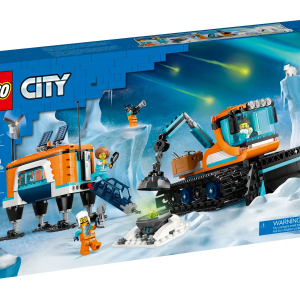 This 6+ LEGO® City Arctic Explorer Truck and Mobile Lab (60378) toy building set is packed with realistic features for imaginative play, including a tracked exploration vehicle with a working crane and a snowplow, plus a mobile laboratory, Arctic landscape setting, meteorite, 4 minifigures and 3 polar bear figures. Printed and digital building guides Give your youngster an easy and intuitive building adventure with the LEGO Builder app. Here they can explore and save virtual playsets, tracktheir own building progress, zoom in and rotate and view models from all angles while they build. Cool toys for little explorers LEGO City sets put kids at the heart of the action with cool vehicles, realistic structures and fun characters that inspire imaginative role play based on real-life events. Combine sets from the LEGO City range for an open-ended world of play possibilities. Arctic-themed toy playset for budding explorers – Kids can head out on exciting Arctic expeditions every day with this LEGO® City Arctic Explorer Truck and Mobile Lab (60378) playset What’s in the box? – Everything kids need to build a tracked Arctic exploration vehicle, mobile laboratory, meteorite and Arctic landscape setting, plus 4 minifigures and 3 polar bear figures Fun functions for kids who love realistic adventure play – Kids can open the meteorite to reveal a toy crystal and use the crane to hoist it into the laboratory A LEGO® gift for fans of cool toy vehicles – Give this playset as a birthday, holiday or any-other-day surprise Dimensions – When built, the Arctic Explorer Truck with Mobile Lab, wind turbine and antenna connected, measures over 7 in. (18 cm) high, 16 in. (40 cm) long and 5 in. (13 cm) wide Minifigure accessories – LEGO® toy accessories include a toy magnifying glass, circular saw, 4 snowshoes, a telescopic lens camera, cup and walkie-talkie Includes an interactive guide – Discover the LEGO® Builder app. Here kids can explore and save virtual playsets, track building progress, zoom in and rotate and view models in 3D while they build Action without limits – Unleash more fun and adventures when you combine this toy playset with others from the LEGO® City range Quality-controlled building toys – All LEGO® components meet strict industry standards to ensure they are consistent, compatible and fun to build with Putting safety first – LEGO® bricks and pieces are dropped, heated, crushed, twisted and analyzed to make sure they meet stringent global standards for safety