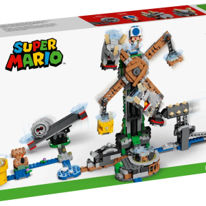 Make the LEGO® Super Mario™ universe extra exciting for kids with this Reznor Knockdown Expansion Set (71390). It features buildable rotating platforms that spin by turning LEGO® Mario™ and/or LEGO® Luigi™ (figures not included) on the connected stand. Use the Skewer to knock the 2 Reznor figures off the rotating platforms and rescue the Blue Toad from the top. The set also includes a seesawing Grrrol, ? Block and a Special Pipe: Speed Run for speed challenges. (Note: the 71360 or 71387 Starter Course is required for play.) Teaming up is fun Kids can play solo, team up or compete against a friend who has a LEGO Mario or LEGO Luigi figure. Check out the free LEGO Super Mario app for building instructions, creative inspiration and more. Unlimited fun Collectible LEGO Super Mario toy playsets bring family-favorite Super Mario characters into the real world and make super gifts for kids. The Starter Courses and Expansion Sets, plus Power-Up Packs, allow fans to build their own unique levels. Children will love the spinning, seesawing, Blue Toad-rescuing and speed challenges when they add this Reznor Knockdown Expansion Set (71390) to their LEGO® Super Mario™ universe. Includes LEGO® figures of iconic Super Mario™ characters – 2 Reznors, a seesawing Grrrol and a Blue Toad, plus a ? Block and Special Pipe: Speed Run offering players extra rewards. Features buildable rotating platforms that spin by turning LEGO® Mario™ and/or LEGO® Luigi™ (figures not included) on the connected stand, plus a Skewer to knock enemies off. This 862-piece toy building set makes an inspiring birthday or holiday gift for kids aged 8 and up who own a LEGO® Super Mario™ Starter Course (71360 or 71387), which is required for play. Great for solo play or connect via Bluetooth to a friend’s LEGO® Mario™ or LEGO® Luigi™ figure (extra figures not included) for 2-player social play where teamwork earns bonus coins. This module measures over 10 in. (25 cm) high, 22 in. (56 cm) wide and 11.5 in. (30 cm) deep in its basic formation and can be rebuilt and combined with other LEGO® Super Mario™ sets in many ways. The free LEGO® Super Mario™ app has building instructions, viewing tools to make building extra fun and more. For a list of compatible Android and iOS devices, visit LEGO.com/devicecheck. Collectible LEGO® Super Mario™ toy playsets bring a family-favorite character into the real world, offering unlimited, fun, creative challenges through expansion, rebuilding and interactive play. LEGO® building bricks meet rigorous industry standards to ensure consistency, compatibility and a secure connection every time. It’s been that way since 1958. LEGO® components are tested in almost every way imaginable to make sure they satisfy stringent global safety standards.