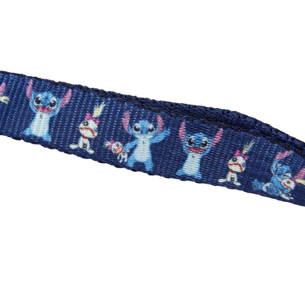 Every member of your ohana deserves to step out in style! The Loungefly Disney Lilo & Stitch Dog Collar features an adjustable nylon strap, with Disney Stitch and Scrump playing side by side. The signature Loungefly plaque accompanies a crown on the collar’s buckle, and an enamel pawprint charm appears on the leash hook. Whether you’re hanging at the beach or taking off on an other-worldly adventure, this accessory is perfect for your little troublemaker. The Loungefly Disney Lilo & Stitch Dog Collar is made with durable nylon material and features printed details. Collar adjusts for safety/fit and includes sturdy metal hardware. This collar is an officially licensed Disney product. Collar dimensions: (Small) 0.5”W, Neck: 9”-13”; (Medium) 0.75”W, Neck: 13”-20”; (Large) 1”W, Neck: 18”-29”