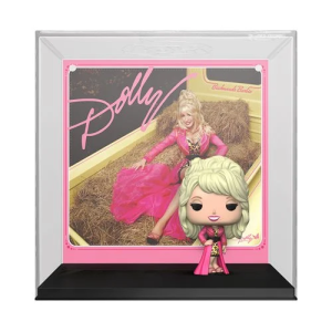 Striking a heart-felt chord with her fans all over the world, Dolly Parton inspires happiness and goodwill towards all. Capture her message of being true to your roots with this Dolly Parton Backwoods Barbie Funko Pop! Album Figure #29 with Case! This special collectible features the album cover for Backwoods Barbie and a Pop! vinyl figure of Dolly Parton dressed in her iconic pink outfit—all prepackaged in a protective case that can be hung up on the wall. the Dolly Parton Pop! vinyl figure measures approximately 4 1/2-inches tall and the case measures approximately 7-inches wide x 10 3/4-inches tall x 3 1/4-inches deep. For ages 8 and up.