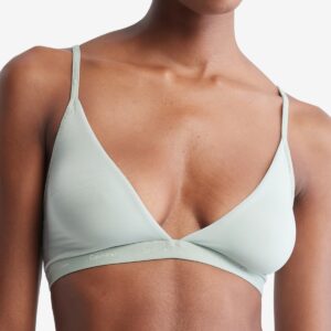 Calvin Klein Womens Form To Body Lightly Lined Frosted Fern XS