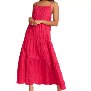 Adventure calls in this women's Roman Holiday dress from BB Dakota by Steve Madden. Keep it casual with sandals or add heels for a party-ready finish. Approx. 50-3/4" long from center back neck to hem Scoop neckline Pullover styling Adjustable straps Lined Cotton/elastane; lining: polyester Hand wash Imported