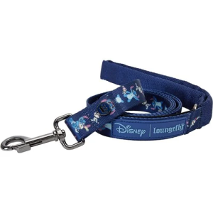 Take a walk on the wild side with this Lilo and Stitch Dog Leash! This charming pet leash features Stitch and Scrump, printed details and measures approximately 72-inches tall x 1-inch wide. For ages 15 and up. All Loungefly items are vegan friendly, unless otherwise noted.