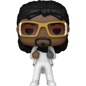 Roll out the red carpet and hang the disco ball. American rapper and record producer, Snoop Dogg, is hitting the stage in style, featuring his outfit from the "Sexual Seduction" music video! This Snoop Dogg Sensual Seduction Funko Pop! Vinyl Figure #391 measures approximately 4-inches tall and comes packaged in a window display box. Expand your music set and re-create all your favorite music moments and add Snoop Dogg to your Funko Pop! collection! For ages 3 and up.