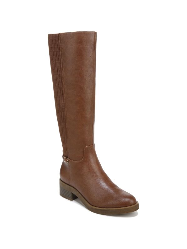 The LifeStride Bristol High Shaft Boots in Walnut Brown (Size 5.5M) are a stylish and comfortable option for those seeking a chic, versatile boot. These high-shaft boots feature a rich walnut brown color that pairs well with a variety of outfits, from casual jeans to more dressed-up looks. Made with LifeStride's signature comfort technology, the boots offer a cushioned insole and flexible sole for all-day wearability. The sleek design, combined with a slight heel and side zipper for easy on and off, makes them a fashionable and functional choice for cooler weather or any occasion where you want to elevate your style with ease.