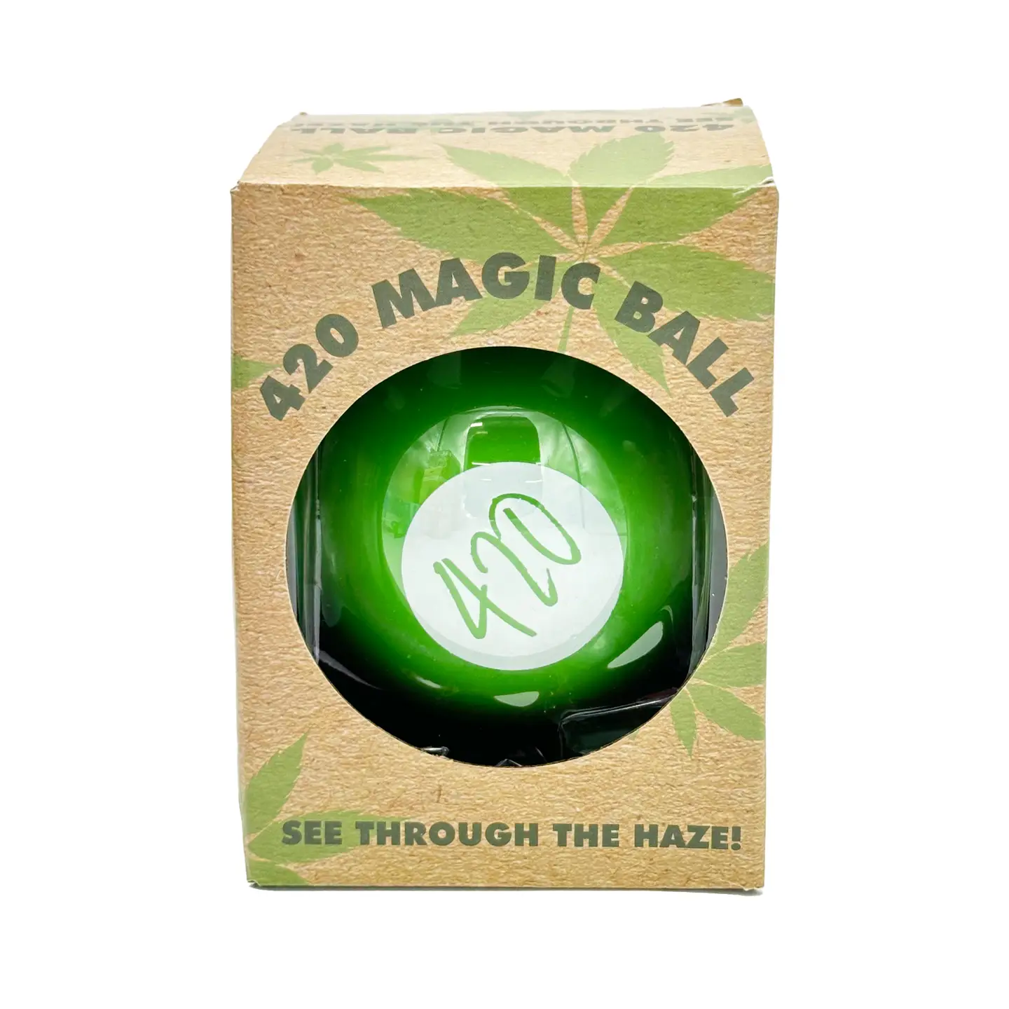 Take the guesswork out of those tough decisions and let the 420 Magic Ball decide! This quirky magic ball style decision maker features 420 hilarious sayings instead of the usual advice. It's the perfect gift for the stoner in your life. It's sure to bring some laughs, and you'll never have to worry about any boring decisions again!