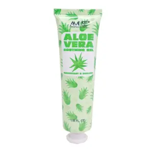 Amuse Cosmetics SK022 Aloe Vera Soothing Gel. A hydrating and cooling gel that helps moisturize skin for a soothing calming effect. Provides cooling relief to help ease pain or discomfort caused by sunburn. Can be used on face and body. 1.18FL.oz.