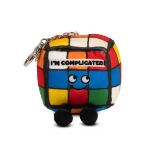 It’s complicated. You’re still figuring things out. We get it, and this little guy does too. But one thing you don’t need to be puzzled over is how awesome this bag charm is! His punny punchline, cutesy eyes, and dangly legs make him sum-thing wonderful. He’d be the perfect accessory to any bag or backpack.