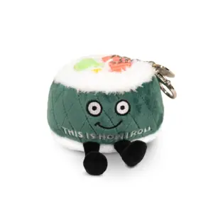 This bag charm is perfect for someone who knows how to roll with the PUNches. His inviting smile, cute, dangly legs, and 3D texture make him soy awesome. He’d maki the perfect gift for any sushi lover.