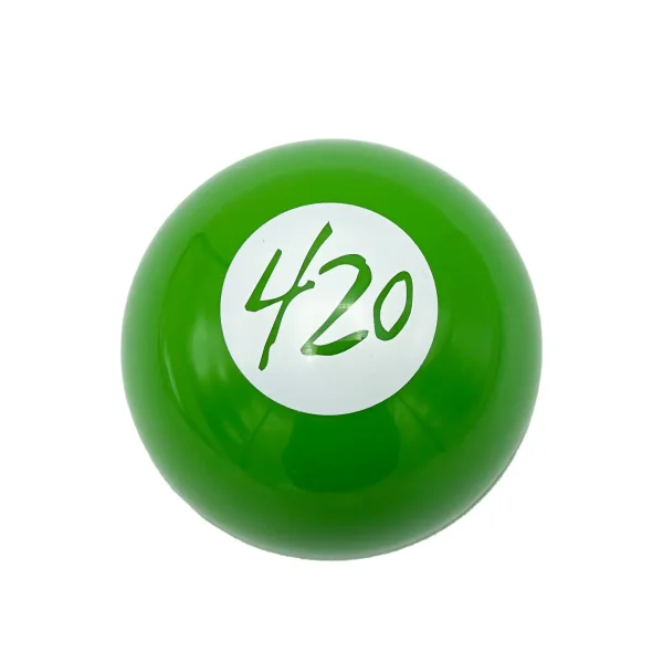 Take the guesswork out of those tough decisions and let the 420 Magic Ball decide! This quirky magic ball style decision maker features 420 hilarious sayings instead of the usual advice. It's the perfect gift for the stoner in your life. It's sure to bring some laughs, and you'll never have to worry about any boring decisions again!