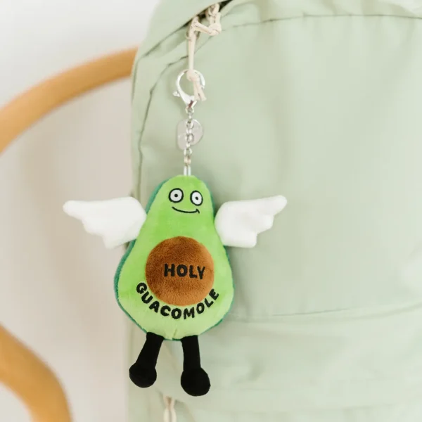 Holy guacamole, this bag charm is too cute! Those cute eyes and sweet smile make this bite-sized plushie all you’ve avo-wanted! Plus, those 3D wings and dangly legs will look so cute hanging off your purse or backpack. It’s a must-have for any avocado lover.