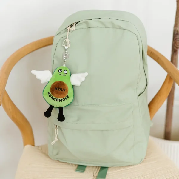 Holy guacamole, this bag charm is too cute! Those cute eyes and sweet smile make this bite-sized plushie all you’ve avo-wanted! Plus, those 3D wings and dangly legs will look so cute hanging off your purse or backpack. It’s a must-have for any avocado lover.