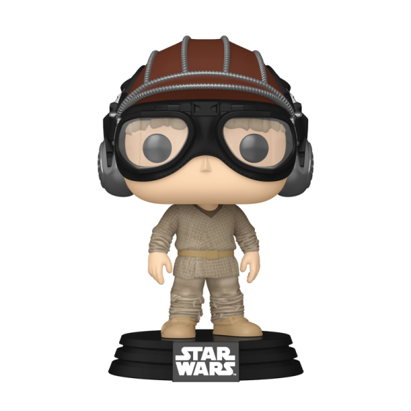 Get ready to race! Pop! Anakin Skywalker™ is zooming into action and ready to join your collection for the 25th Anniversary of Star Wars: The Phantom Menace™. He’s wearing his helmet and goggles and looking to guide his Podracer™ to victory. Celebrate the most stellar fandom of them all and expand your Pop! Movies and TV set. Vinyl bobblehead is approximately 4.5-inches tall.