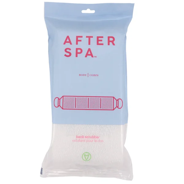 The Back Scrubber Exfoliates Your Hard-To-Reach Back Area. The Afterspa Back Scrubber Is Clinically Tested And Can Be Used On All Skin Types. Cleanse And Exfoliate Normal, Dry, Oily, Combination And Sensitive. The Scrubber Is Cruelty-Free, Vegan And Made With Recyclable Packaging. Texture: Mild * Use In The Shower With Your Favorite Body Cleanser To Cleanse And Exfoliate. * Unclogs Pores To Help Prevent Body Acne. * Gentle Exfoliating Texture For Scrubbing. * A Clinically Tested, Cruelty-Free And Vegan Scrubber For Use On The Body. * Proud Partners With CleanHub To Protect And Preserve The Oceans. Dire