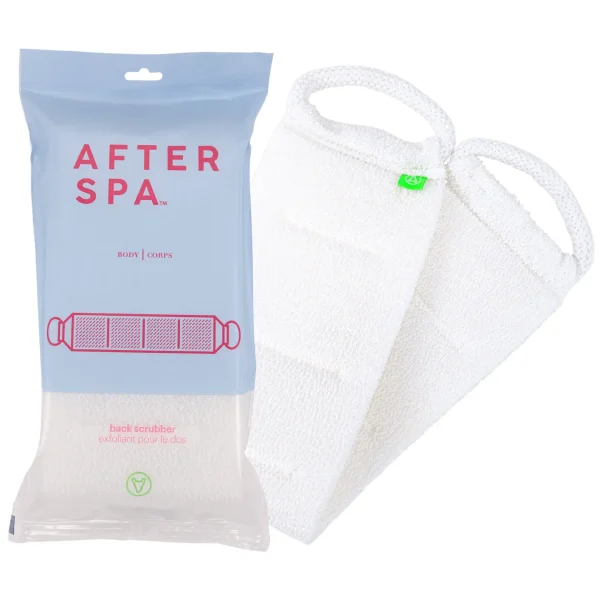 The Back Scrubber Exfoliates Your Hard-To-Reach Back Area. The Afterspa Back Scrubber Is Clinically Tested And Can Be Used On All Skin Types. Cleanse And Exfoliate Normal, Dry, Oily, Combination And Sensitive. The Scrubber Is Cruelty-Free, Vegan And Made With Recyclable Packaging. Texture: Mild * Use In The Shower With Your Favorite Body Cleanser To Cleanse And Exfoliate. * Unclogs Pores To Help Prevent Body Acne. * Gentle Exfoliating Texture For Scrubbing. * A Clinically Tested, Cruelty-Free And Vegan Scrubber For Use On The Body. * Proud Partners With CleanHub To Protect And Preserve The Oceans. Dire