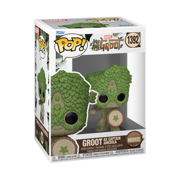 We Are Groot as Captain America Funko Pop! Vinyl Figure #1392