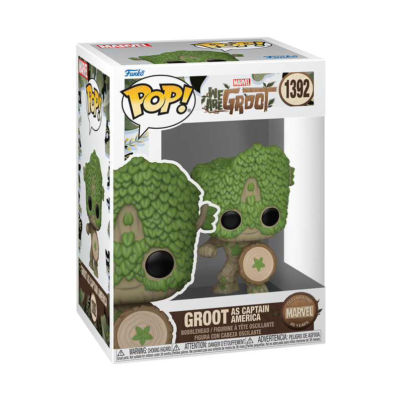 We Are Groot as Captain America Funko Pop! Vinyl Figure #1392