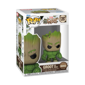 Embrace your inner super hero and celebrate Marvel's We Are Groot: 85th Anniversary with Pop! Groot as Hulk! Let your Marvel collection grow when you welcome this adorable hero to your team! Vinyl bobblehead is approximately 3.25-inches tall.