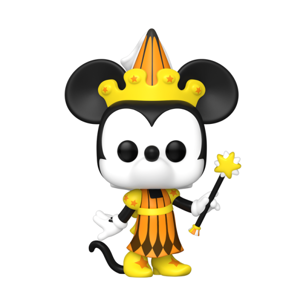 Scare up some fun with Pop! Minnie Mouse! This iconic member of the Fab Five has donned a enchanting princess costume and is ready for a night of frightful merriment in your Disney collection! Vinyl figure is approximately 4.3-inches tall.