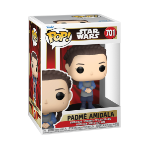 Star Wars: Episode I - The Phantom Menace Padme Amidala (Tatooine) Funko Pop! Vinyl Figure #701: Before the suns set on Tatooine, bring home Padmé Amidala. She’s dressed in her disguise for a visit. Capture this memorable moment and celebrate the 25th Anniversary of Star Wars: Episode I - The Phantom Menace by expanding your Funko Pop! collection with Padmé Amidala. This Star Wars: Episode I - The Phantom Menace Padme Amidala (Tatooine) Funko Pop! Vinyl Figure #701 measures approximately 4-inches tall and comes packaged in a window display box. For ages 3 and up.