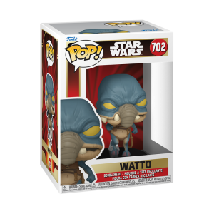 Enjoy the Pod Races when you strike a bargain with Pop! Watto™! Celebrate the 25th Anniversary of Star Wars: The Phantom Menace™ by welcoming this devious businessman into your collection. Vinyl bobblehead is approximately 3.85-inches tall.