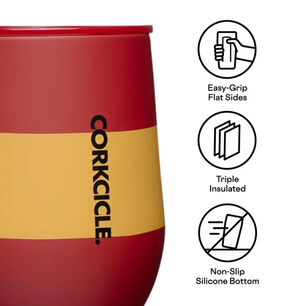 Whether you're House Ravenclaw, Hufflepuff, Gryffindor, Slytherin or are just trying to catch the coveted Golden Snitch, the all-new Harry Potter x Corkcicle Stemless is the perfect choice for every Wizarding World fan. *Hedwig beak is detachable, it will arrive packaged inside of Stemless. Care instructions: Dishwasher Safe