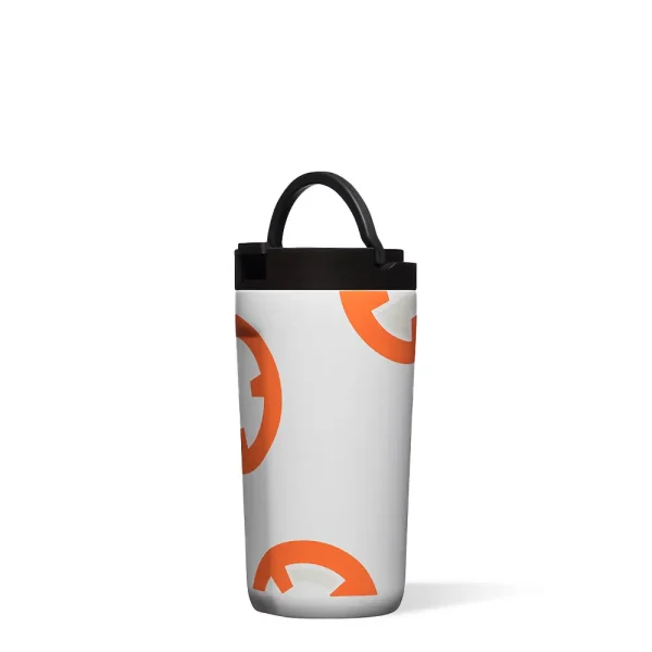 Star Wars™ fans can now pay homage to their favorite characters with Corkcicle's high performance drinkware collection- including our fan-favorite 12oz kids cup. Will you show your support for the Rebel Alliance or join the Galactic Empire? The choice is yours. Features: Triple insulated stainless steel | Stay-put silicone bottom | Signature flat sides | Drink-through straw tip | Folding metal handle Care instructions: Dishwasher Safe