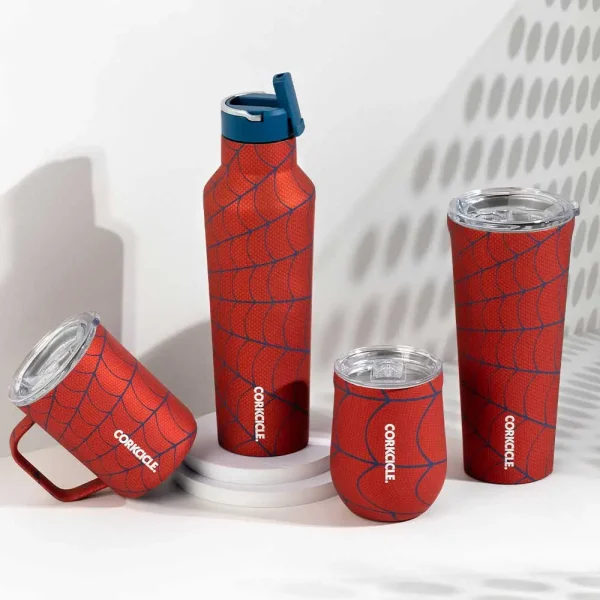 Make every day refreshing with Marvel Tumbler, aka the coolest cup ever. Crafted from stainless steel with proprietary triple insulation, it keeps contents cold and refreshing for 9+ hours and hot for 3. Stays cold even longer with drinks containing ice. Plus, it comes with a sliding, shatterproof lid. Attributes: Cup-Holder Friendly Features: Cool for 9+ hours, hot for 3 | Triple insulated | Sliding, shatter-proof lid | Stay-put silicone bottom | Easy-grip, flat sides | Stainless steel Care instructions: Handwash Only