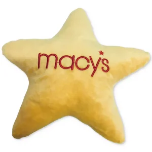 Crinkly, squeaky and soft, this plush Macy's star toy from fabdog offers your pup several fun ways to play.