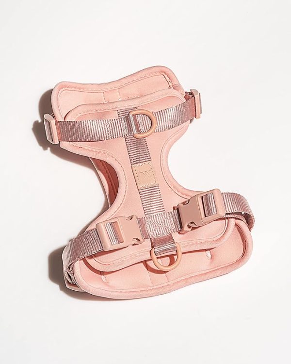 The Wild One Harness is soft, stretchy, and resilient A cushioned, lightweight harness that’s simple to secure and easy to link up with An adjustable neck and chest for all shapes and sizes Three leash attachment points because we all lead in different ways