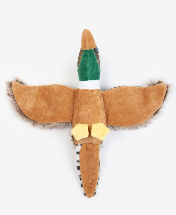 Made from a mix of classic Barbour fabrics, the Barbour Pheasant dog toy is a durable design that's perfect for treating your beloved canine companion to. They'll love the squeaker feature.