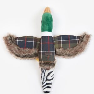 Made from a mix of classic Barbour fabrics, the Barbour Pheasant dog toy is a durable design that's perfect for treating your beloved canine companion to. They'll love the squeaker feature.