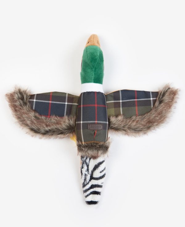 Made from a mix of classic Barbour fabrics, the Barbour Pheasant dog toy is a durable design that's perfect for treating your beloved canine companion to. They'll love the squeaker feature.