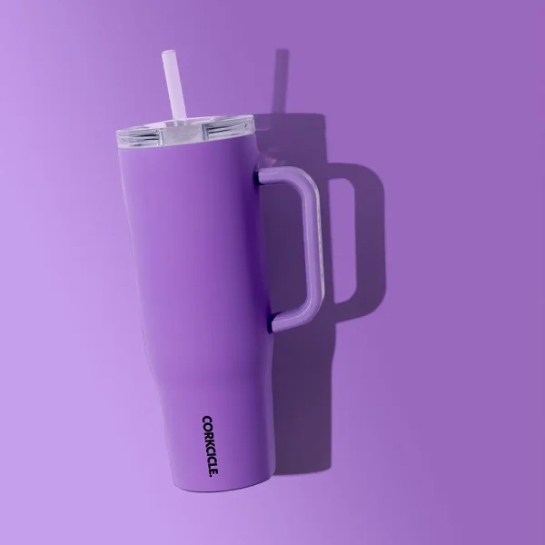 Let the joyrides commence. Cruiser, our largest straw cup to date, keeps 40 oz of your favorite beverage cold for up to 20 hours, allowing you to enjoy everyday adventures without giving your hydration needs a second thought. It features an exclusive dual-function sip + straw spill-proof lid, a comfy soft-grip handle, and a stay-put silicone bottom to keep it upright no matter your destination or how many stops you take on the way. Attributes: Cup-Holder Friendly, Leak-Resistant, Best For Cold Drinks, BPA Free Features: Up To 20 Hours Cold | Up To 9 Hours Hot | Flat Sides & Handle for Easy Grip | Dual Function Sip + Straw Lid | Spill Proof | Comfort-Grip Handle | Non-Slip Silicone Bottom | Cupholder Friendly | Triple-Insulated Steel Care instructions: Dishwasher Safe