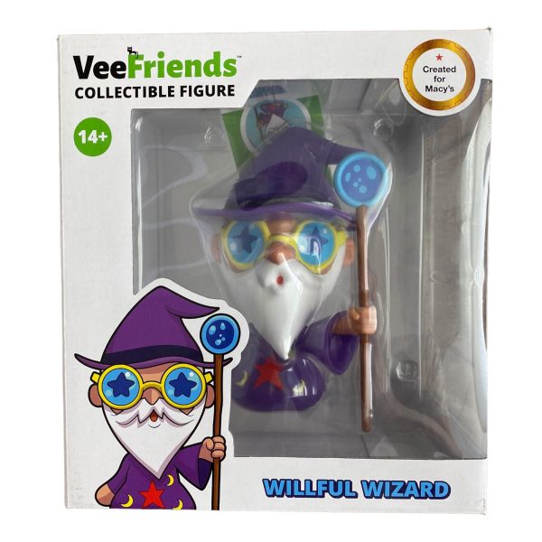 The VeeFriends "Willful Wizard" is a character from the VeeFriends NFT collection, created by entrepreneur Gary Vaynerchuk. The Willful Wizard embodies the traits of determination, perseverance, and a strong will to achieve goals, regardless of challenges. As part of the VeeFriends universe, this character represents personal growth and empowerment, aligning with the broader message of the collection, which focuses on positivity, ambition, and building meaningful relationships. Collectors of VeeFriends NFTs gain access to exclusive events, like VeeCon, and other community-driven perks, making "Willful Wizard" not just a digital asset but also a symbol of inner strength and magical perseverance.