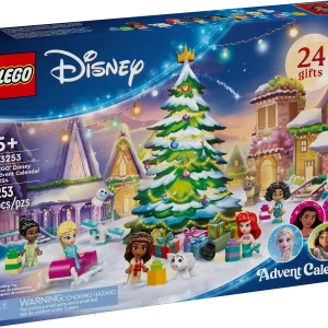 The LEGO® | Disney Advent Calendar 2024 (Set 43253) is a festive, fun-filled set that brings holiday magic to LEGO fans and Disney enthusiasts alike. Behind each of the 24 doors, you'll discover a surprise mini-build, Disney character, or accessory, creating a magical countdown to Christmas. Featuring beloved Disney characters, the calendar provides engaging play and imaginative storytelling opportunities each day. Perfect for Disney and LEGO lovers, this advent calendar adds excitement to the season, allowing builders to create a Disney-themed holiday scene that can be enjoyed long after the season ends.