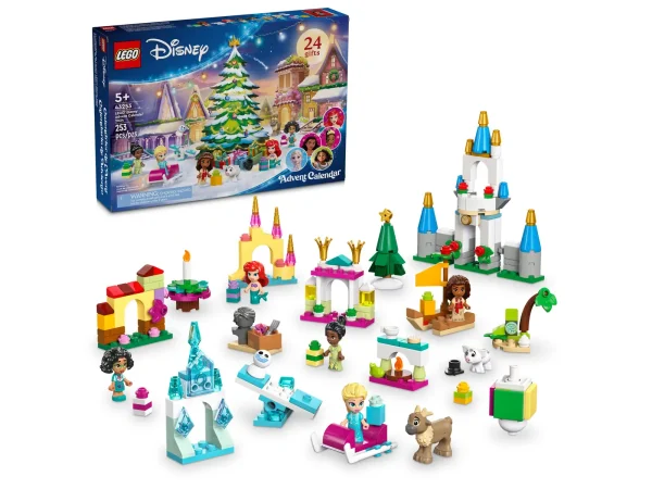 The LEGO® | Disney Advent Calendar 2024 (Set 43253) is a festive, fun-filled set that brings holiday magic to LEGO fans and Disney enthusiasts alike. Behind each of the 24 doors, you'll discover a surprise mini-build, Disney character, or accessory, creating a magical countdown to Christmas. Featuring beloved Disney characters, the calendar provides engaging play and imaginative storytelling opportunities each day. Perfect for Disney and LEGO lovers, this advent calendar adds excitement to the season, allowing builders to create a Disney-themed holiday scene that can be enjoyed long after the season ends.