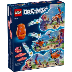 Hatch imaginations with this LEGO® DREAMZzz™ Izzie’s Dream Animals (71481) set for kids aged 8 and up. Based on the thrilling TV show, this animal playset lets girls and boys discover a magic egg toy that contains rebuildable dream creature figures. The Never Witch’s raven has stolen a memory from Izzie and creative kids can help her get it back with this fantasy playset. It offers 3 exciting building modes for young dreamers: they can build the egg as a magical red panda toy before rebuildingit as a fantastical bird toy or a sea turtle toy. The red panda can chase down the raven on land, the fantastical bird can pursue the raven in the sky and the mythical turtle can follow the raven underwater. This LEGO DREAMZzz set is brought to life by 2 minifigures: hero Izzie and evil doppelganger Dizzy, plus a dreamling figure and a mini red panda figure. It also includes story-led building instructions that let kids immerse themselves in the action as they enjoy limitless imaginative play. Let imaginations hatch – Unlock kids’ creativity with the LEGO® DREAMZzz™ Izzie’s Dream Animals magic egg toy for girls and boys aged 8 and up Animal playset – Young dreamers can choose their own adventure by transforming the egg into 3 posablecreatures: a red panda toy, a bird toy or a sea turtle toy 3 adventures – The red panda chases down the raven on land, the fantastical bird pursues the raven in the sky and the mythical turtle tracks the raven underwater Izzie vs. Dizzy – The building set is brought to life by Izzie and Dizzy minifigures, letting kids get acquainted with a hero figure and her evil doppelganger Fantasy gift for kids – The playset makes a fun birthday or holiday gift for girls and boys aged 8 and up, as well as fans of the LEGO® DREAMZzz™ TV show and animal-lovers Be part of the action – The set includes story-led building instructions that are also available on the LEGO® Builder app, where kids can rotate their builds and track progress A world of kids’ wildest dreams – The LEGO® DREAMZzz™ collection unlocks imaginations and lets young dreamers choose their own adventures as they build fantastical creatures and vehicles Dimensions – A 328-piece set with a red panda toy standing over 7.5 in. (19 cm) tall