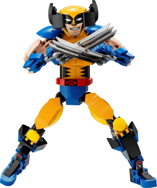 Fully jointed and standing over 9 in. (22 cm) tall, the authentically detailed LEGO® Marvel Wolverine Construction Figure (76257) puts endless imaginative adventures into the hands of young Super Heroes aged 8 and up. Iconic Marvel movie character This collectible X-Men character is fun for young Marvel fans to build, play with and display. The figure’s movable shoulder, arm, hip and leg joints let kids create cool action poses as they take on exciting missions. Authentically detailed and featuring Wolverine’s famous 3 extended claws on each hand, this portable play figure lets kids take the Marvel movie action wherever they go. For added digital fun, builders can zoom in, rotate sets in 3D and track their progress using the fun, intuitive LEGO Builder app. A set for Wolverine fans – This fully jointed LEGO® Marvel Wolverine Construction Figure (76257) puts endless imaginative adventures into the hands of young Super Heroes Iconic Super Hero – The 327-piece Wolverine figure features movie-accurate details, including extended claws and movable shoulder, arm, hip and leg joints Easy to position and pose – Kids adjust the figure to recreate Wolverine’s action poses as they play out missions from the Marvel movies and endless adventures of their own Gift for kids – Give this hands-on play figure to a young Super Hero aged 8 and up as a birthday, holiday or just-because treat Portable play – Standing over 9 in. (22 cm) tall, this versatile figure lets kids take their adventures with them wherever they go Intuitive building instructions – Kids can download the LEGO® Builder app for an immersive building experience, with digital tools to zoom in and rotate models in 3D, save sets and track progress Expand the Super Hero fun – There are more LEGO® Marvel construction figures in the series to collect, including the Captain America (76258), Spider-Man (76226) and Venom (76230) sets Quality guaranteed – LEGO® components meet stringent industry quality standards to ensure they are consistent, compatible and easy to build with Safety assured – LEGO® bricks and pieces are dropped, heated, crushed, twisted and analyzed to make sure they satisfy rigorous global safety standards