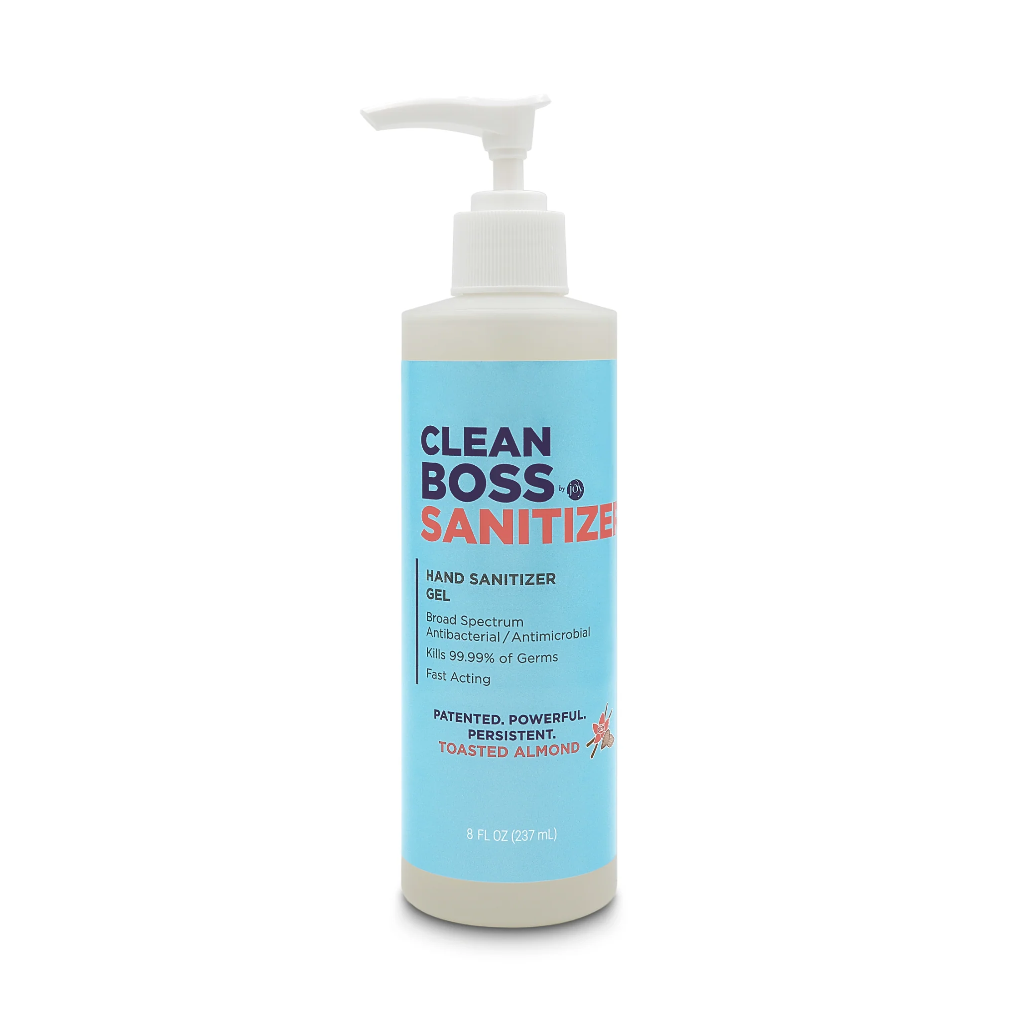 Clean Boss Hand Sanitizer in Toasted Almond offers a warm, comforting scent while effectively sanitizing your hands. This formula is designed to kill germs and bacteria, leaving your hands feeling clean and refreshed. The Toasted Almond fragrance provides a cozy, nutty aroma that lingers without being overpowering. Ideal for on-the-go use, it’s perfect for those who want a practical and pleasant hand sanitizer that nourishes the skin with a soothing scent. Plus, its non-drying formula ensures that your hands stay soft and hydrated after each use.